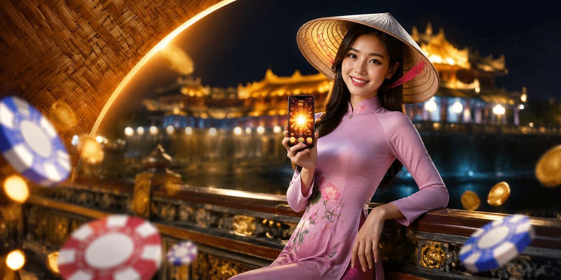 Người dùng tại Huế kiểm tra tài khoản mobile casino trước khi đăng nhập