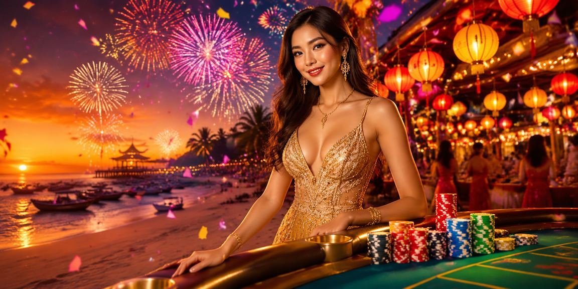 Chợ đêm Phú Quốc minh họa người dùng chuẩn bị đăng ký trên điện thoại